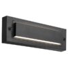 ΦΩΤΙΣΤΙΚΟ ΤΟΙΧΟΥ LED 6W 255X42X90 3CCT IP65 ΜΑΥΡΟ ARTE ILLUMINA SENARIO