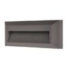 ΑΠΛΙΚΑ ΤΟΙΧΟΥ LED SLIM 2W IP65 220-240V 3CCT 230X80X27mm ΜΑΥΡΟ PRO ARTE ILLUMINA