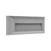 ΑΠΛΙΚΑ ΤΟΙΧΟΥ LED SLIM 2W IP65 220-240V 3CCT 230X80X27mm ΓΚΡΙ PRO ARTE ILLUMINA