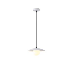 ΦΩΤΙΣΤΙΚΟ ΚΡΕΜΑΣΤΟ ΜΕΤΑΛΛΟ G9 ΜΑΧ 25W 250X250X125mm ΛΕΥΚΟ ARTE ILLUMINA COBA CABANA