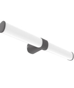ΑΠΛΙΚΑ ΜΠΑΝΙΟΥ ΤΡΙΓΩΝΗ 15W 3CCT 600mm  IP44 ΜΑΥΡΟ ARTE ILLUMINA SALO
