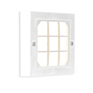 ΦΩΤΙΣΤΙΚΟ ΤΟΙΧΟΥ LED 6W 135X135X32 3CCT IP65 ΛΕΥΚΟ ARTE ILLUMINA SENARIO