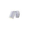 ΣΠΟΤ ΜΕΤΑΛΛΙΚΟ 1XGU10 Max 7W  135X80X95mm  ΛΕΥΚΟ ARTE ILLUMINA OLYMP