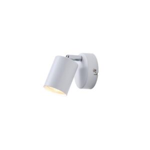 ΣΠΟΤ ΜΕΤΑΛΛΙΚΟ 1XGU10 Max 7W  135X80X95mm  ΛΕΥΚΟ ARTE ILLUMINA OLYMP