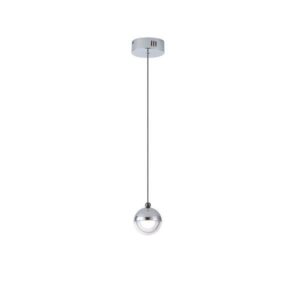 ΦΩΤΙΣΤΙΚΟ ΚΡΕΜΑΣΤΟ ΑΛΟΥΜΙΝΙΟ LED 6W 3000Κ  Φ10 ΑΣΗΜΙ ARTE ILLUMINA MELANIE
