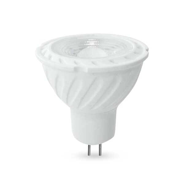 LED Λάμπα MR16 GU5.3 12V DC 6W V-TAC 38° 455lm Φυσικό Λευκό 4000K – 212081