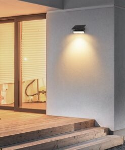 Ηλιακό Φωτιστικό Κήπου LED 0.9W V-TAC 23757 2σε1 Καρφωτό & Επιτοίχιο | Μαύρο IP65 Θερμό 3000K Εξωτερικού Χώρου