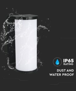 Φωτιστικό Τοίχου 12W LED Μαύρο IP65 CCT V-TAC 23758