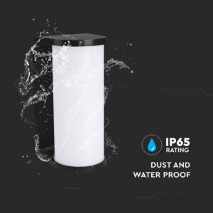 Φωτιστικό Τοίχου 12W LED Μαύρο IP65 CCT V-TAC 23758