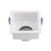GU10 Fitting Square Aluminum Body Deep Anti Glare White Body With Hoyne CombV-TAC  23763