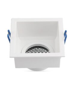 GU10 Fitting Square Aluminum Body Deep Anti Glare White Body With Hoyne CombV-TAC 23763