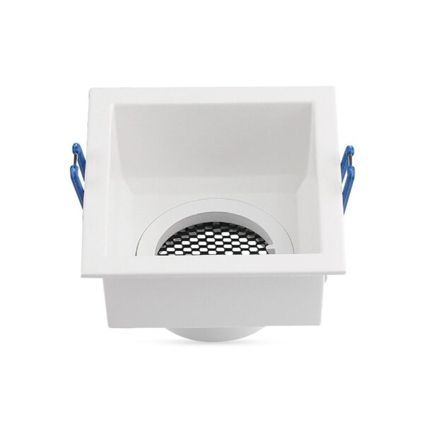 GU10 Fitting Square Aluminum Body Deep Anti Glare White Body With Hoyne CombV-TAC  23763