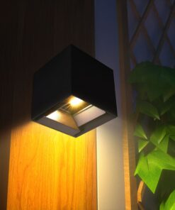 Ηλιακό Φωτιστικό Τοίχου LED 9W Down Μαύρο με Ανιχνευτή Κίνησης IP65 3σε1 V-TAC 23770