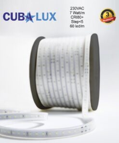 ΤΑΙΝΙΑ 7W IP65 230VAC CW 6000K 25m – 2-CL600003