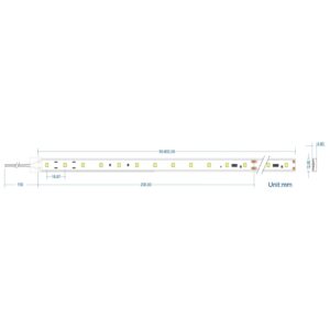 ΤΑΙΝΙΑ 7W IP65 230VAC CW 6000K 25m – 2-CL600003