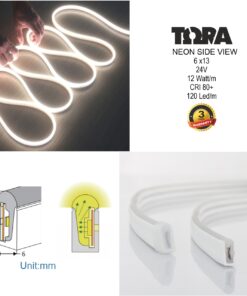 ΤΑΙΝΙΑ LED NEON 12W 6×13 3000K CRI80 5m – 2-CL500119