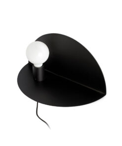 NIT BLACK WALL LAMP LEFT – 1-FR01004