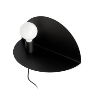 NIT BLACK WALL LAMP LEFT – 1-FR01004