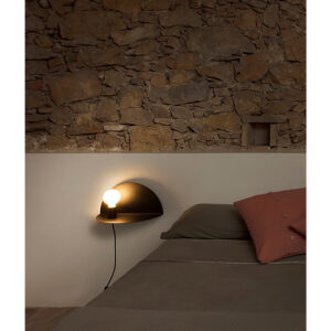 NIT BLACK WALL LAMP LEFT – 1-FR01004