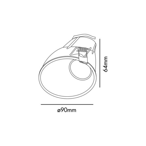 FRESH WHITE WALL WASHER GU10 – 1-FR02100601