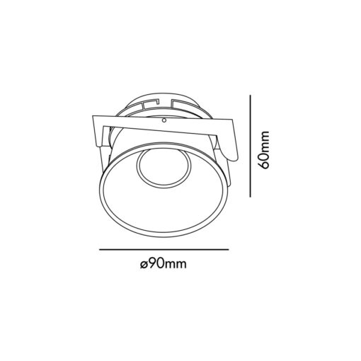 FRESH WHITE DOWNLIGHT GU10 IP44 – 1-FR02200501