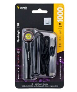 Φακός κεφαλής επαναφορτιζόμενος 1000lm – MT-L10