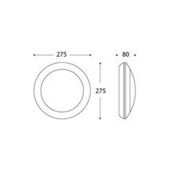 BERTA BLACK ΠΛΑΦΟΝΙΕΡΑ 1xΕ27 FUMAGALLI – 1-FM004773
