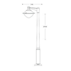 EKTOR 2500 MIDIPILAR/VIVI 400 1L GREY ΚΟΛΩΝΑ FUMAGALLI – 1-FM195266