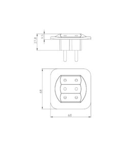 ΠΟΛΛΑΠΛΟ ΣΟΥΚΟ ΣΕ 3 ΔΙΠΟΛΙΚΑ ΜΑΥΡΟ ΚΟΡΡ – 1-K174905008