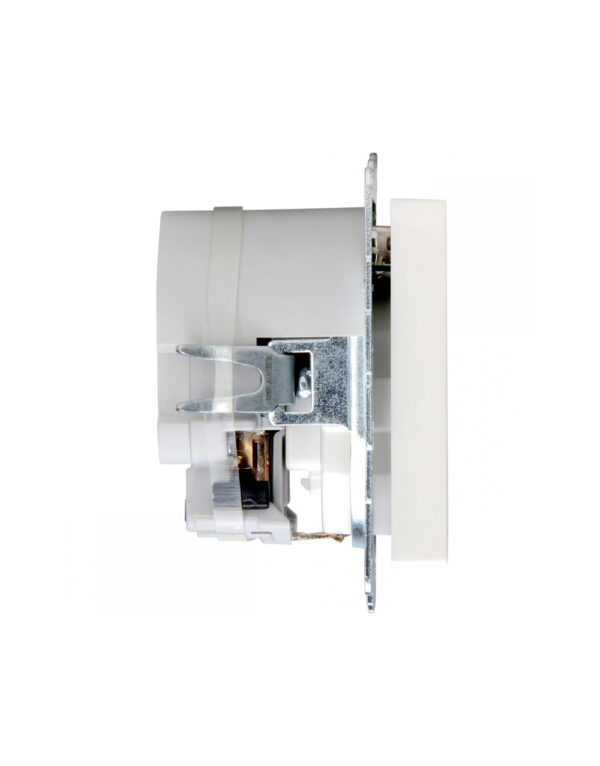 HK07 ΜΗΧ. ΣΟΥΚΟ ΠΡΟΣΤΑΣΙΑΣ & ΠΛΑΚΙΔΙΟ 2xUSB ΛΕΥΚΟ – 1-K296229004