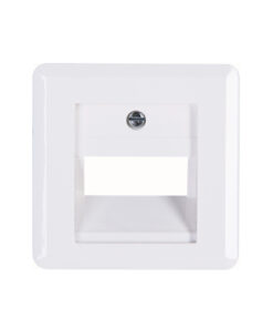 HK02 ΠΛΑΚΙΔΙΟ ΔΙΠΛΟ RJ11/RJ45 ΛΕΥΚΟ – 1-K349513001