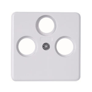 HK02 ΠΛΑΚΙΔΙΟ TV/FM/SAT ΛΕΥΚΟ – 1-K357813005