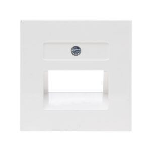 HK07 ΠΛΑΚΙΔΙΟ ΔΙΠΛΟ RJ11/RJ45  ΛΕΥΚΟ – 1-K371729003