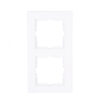 Cover frame for horizontal and vertical installation, 2-fold, HK07, arctic-white – 1-K402613002