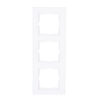 Cover frame for horizontal and vertical installation, 3-fold, HK07, arctic-white – 1-K402713005