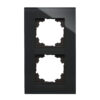 HK07 ΠΛΑΙΣΙΟ ΔΙΠΛΟ ΓΥΑΛΙΝΟ ΜΑΥΡΟ – 1-K405405004
