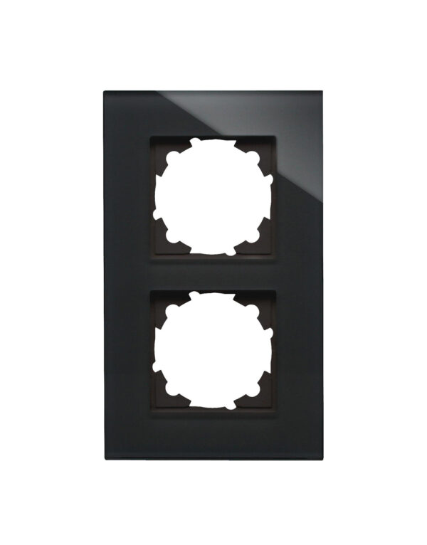 HK07 ΠΛΑΙΣΙΟ ΔΙΠΛΟ ΓΥΑΛΙΝΟ ΜΑΥΡΟ – 1-K405405004