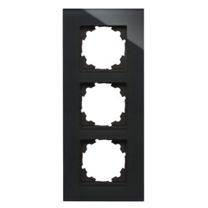 HK07 ΠΛΑΙΣΙΟ ΤΡΙΠΛΟ ΓΥΑΛΙΝΟ ΜΑΥΡΟ – 1-K405505007