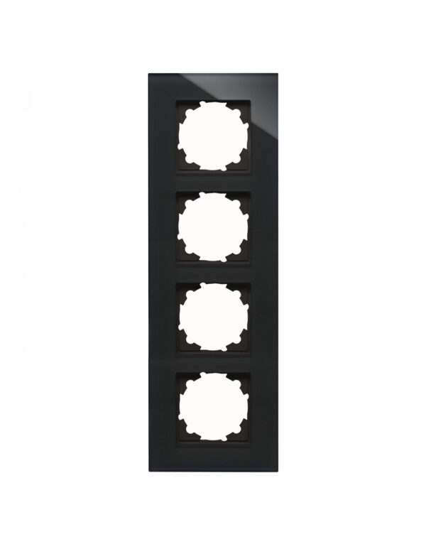 HK07 ΠΛΑΙΣΙΟ ΤΕΤΡΑΠΛΟ ΓΥΑΛΙΝΟ ΜΑΥΡΟ – 1-K406605001