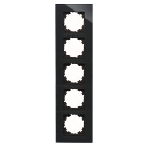 HK07 ΠΛΑΙΣΙΟ ΠΕΝΤΑΠΛΟ ΓΥΑΛΙΝΟ ΜΑΥΡΟ – 1-K406705004