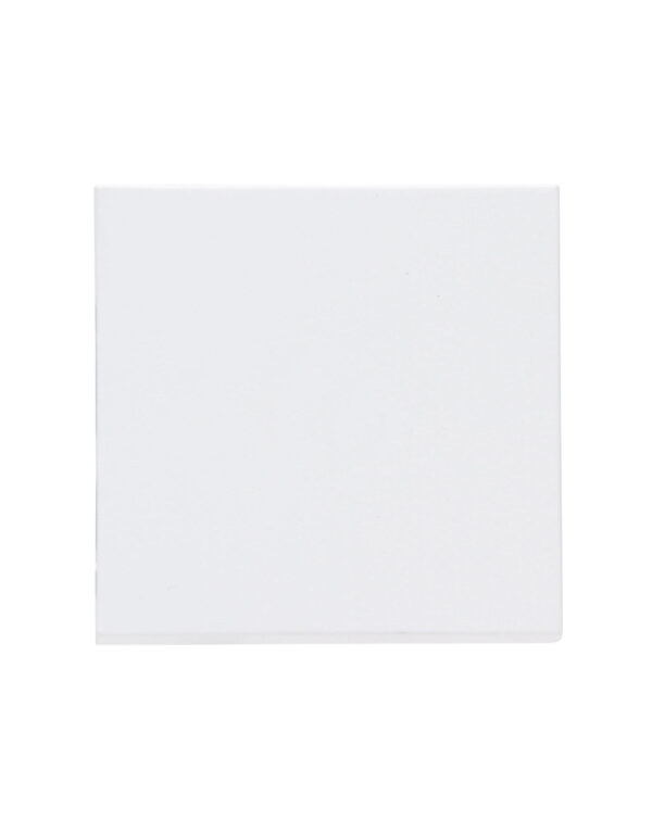 Rocker pad without lens with spring plate, for off switch, universal switch, cross switch, pushbutton switch, HK07, arctic-white – 1-K490013005