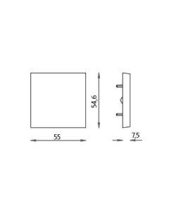 HK07 ΠΛΗΚΤΡΟ ΜΟΝΟ ΛΕΥΚΟ – 1-K490029008