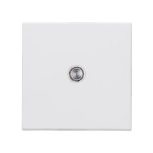 Rocker pad with lens (clear), with spring plate, for off switch, universal switch, cross switch, pushbutton switch, HK07, arctic – 1-K490075008