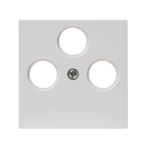 HK07 ΠΛΑΚΙΔΙΟ TV/FM/SAT ΛΕΥΚΟ – 1-K491029008