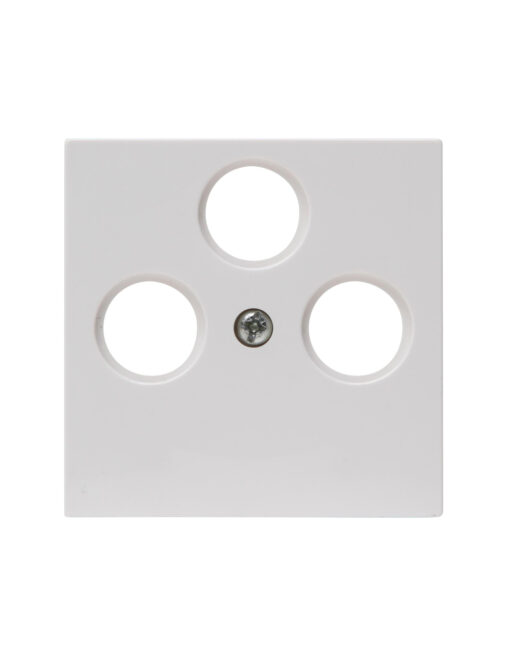 HK07 ΠΛΑΚΙΔΙΟ TV/FM/SAT ΛΕΥΚΟ – 1-K491029008
