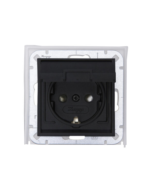HK07 ΧΩΝΕΥΤΟ  IP44 ΣΟΥΚΟ ΑΝΘΡΑΚΙ ΧΩΡΙΣ ΠΛΑΙΣΙΟ – 1-K954015008