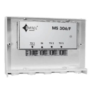 MATEL MS306/F ΔΙΑΚΛΑΔΩΤΗΣ ΙΣΤΟΥ 3ΠΛΟΣ, ΜΕ F UNIVERSE – 1-MT010160012