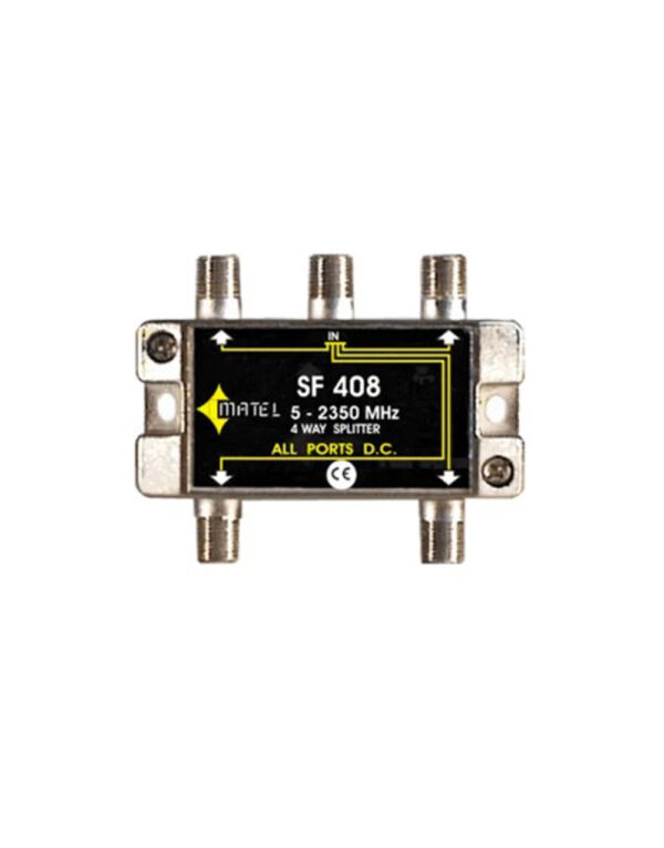 MATEL SF408 ΔΙΑΚΛΑΔΩΤΗΣ ΔΟΡΥΦΟΡΙΚΟΣ 4ΠΛΟΣ, ΜΕ F UNIVERSE – 1-MT011070263