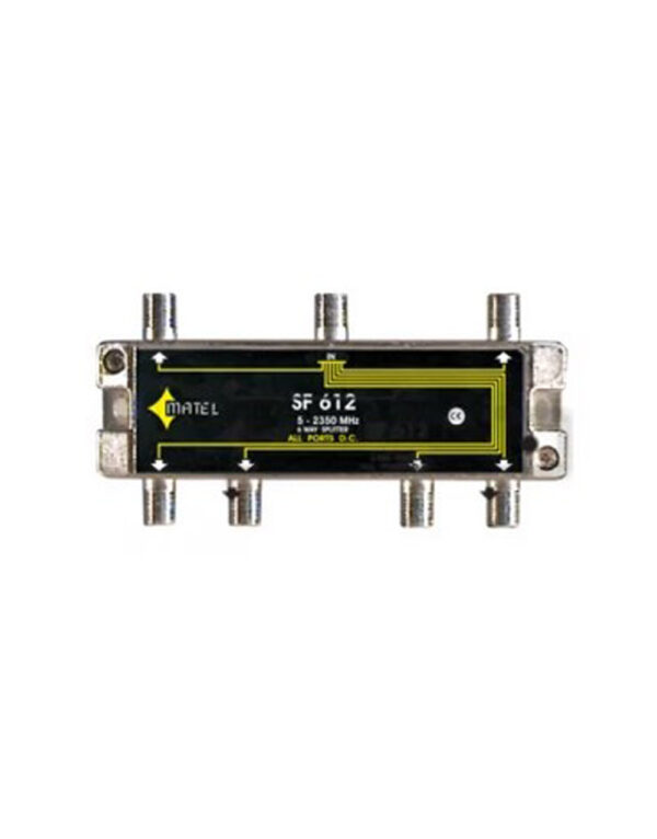 MATEL SF612 ΔΙΑΚΛΑΔΩΤΗΣ ΔΟΡΥΦΟΡΙΚΟΣ 6ΠΛΟΣ, ΜΕ F UNIVERSE – 1-MT011080264