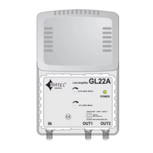 MATEL GL22A ΕΝΙΣΧΥΤΗΣ ΓΡΑΜΜΗΣ VHF-UHF, 22dB UNIVERSE – 1-MT011210285
